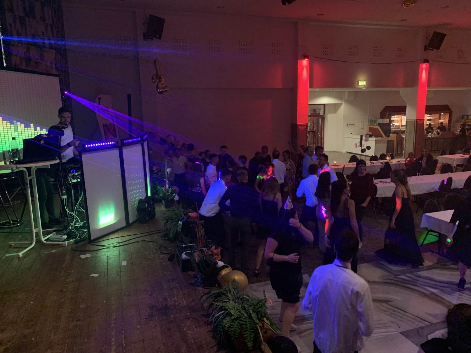 DJ Schalk, DJ Veranstaltung